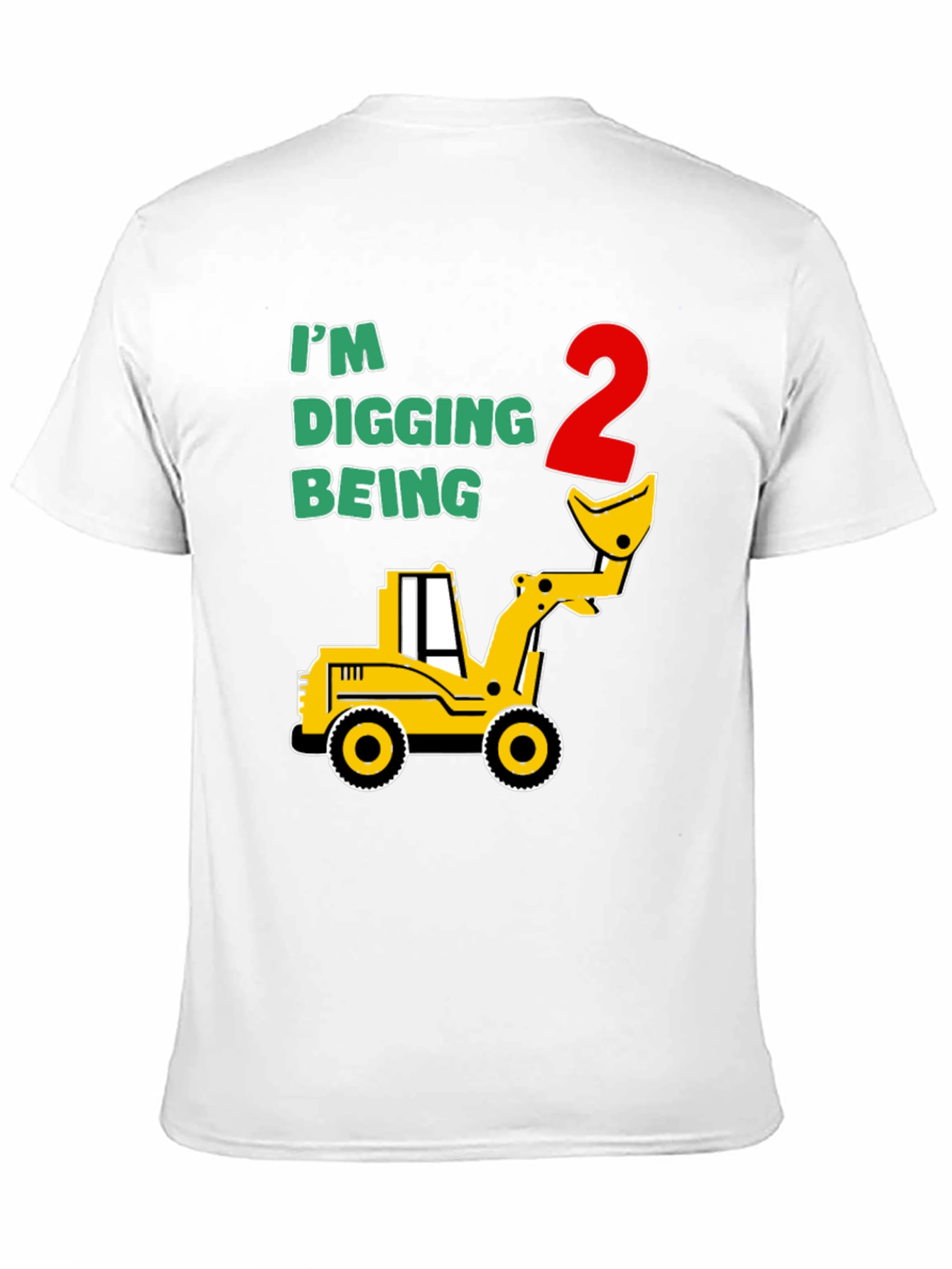 Im Digging Being 2 - Boys Birthday T-Shirt