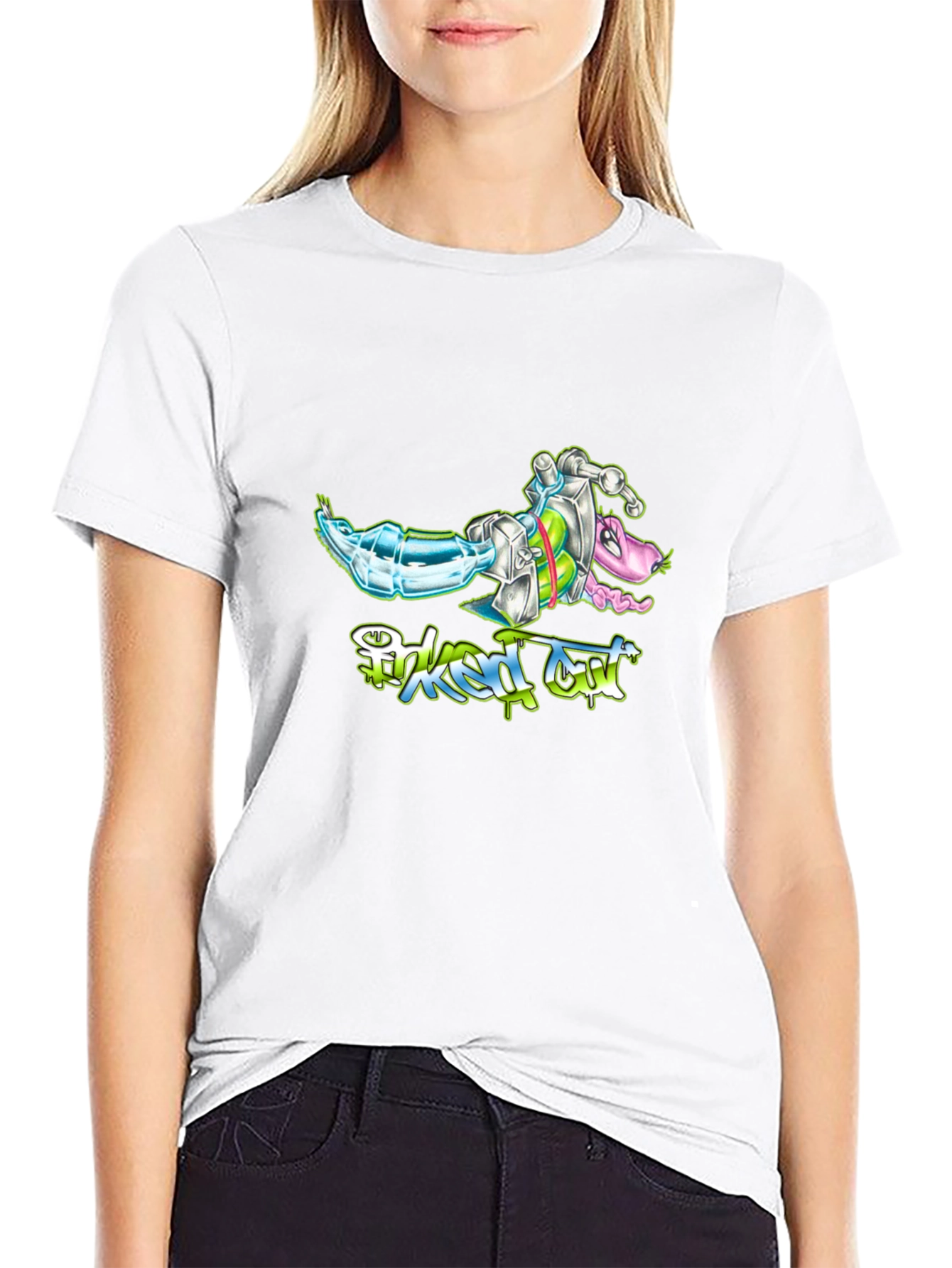 Toked Out Graphic T-Shirt - Black