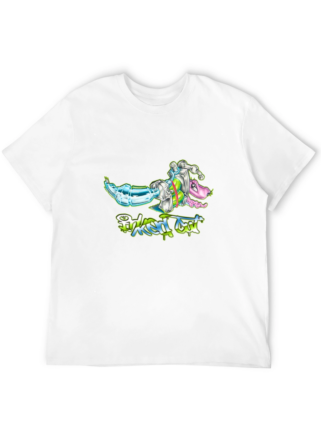 Toked Out Graphic T-Shirt - Black