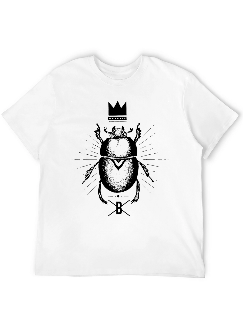 Graphic Black Beetle T-Shirt