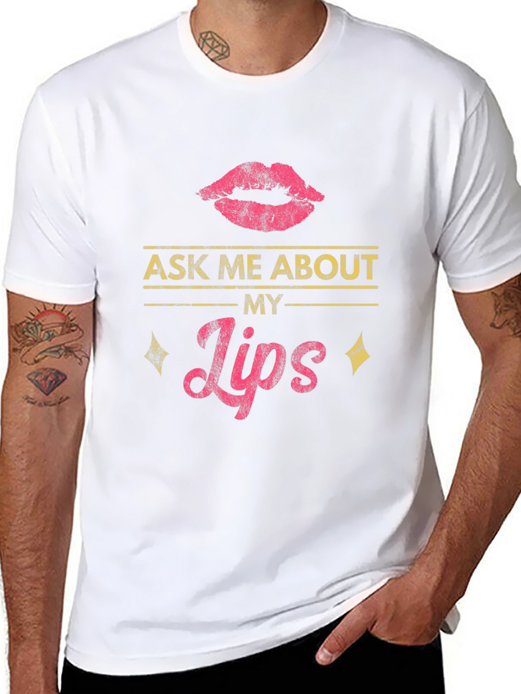 Ask Me About My Lips T-Shirt