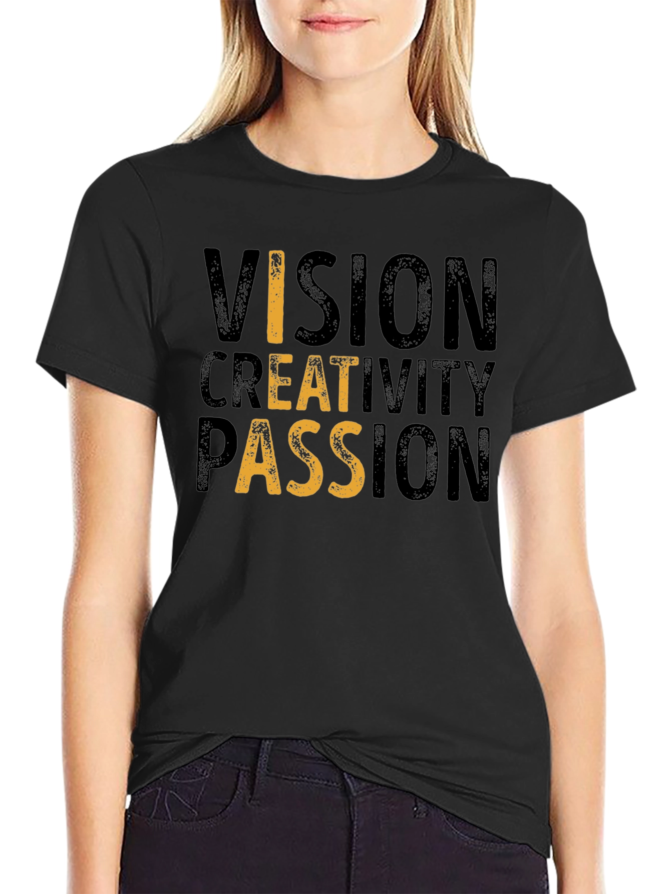Vision Creativity Passion Graphic Tee