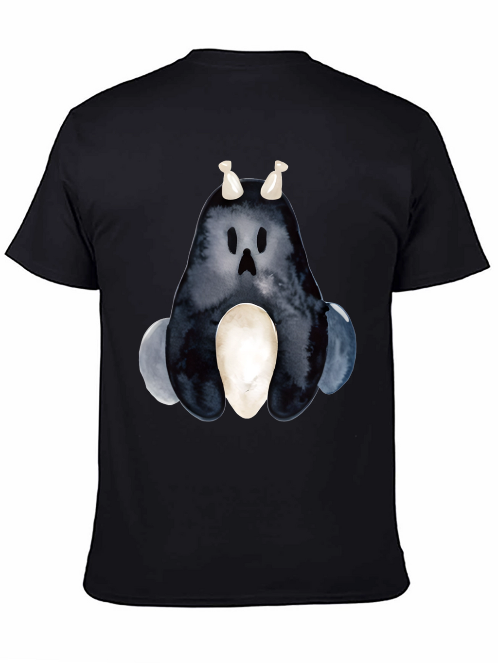 Watercolor Monster Graphic T-Shirt