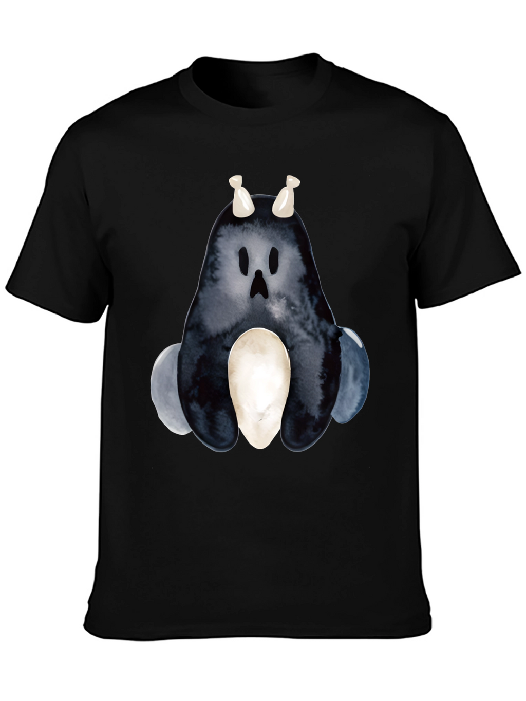 Watercolor Monster Graphic T-Shirt