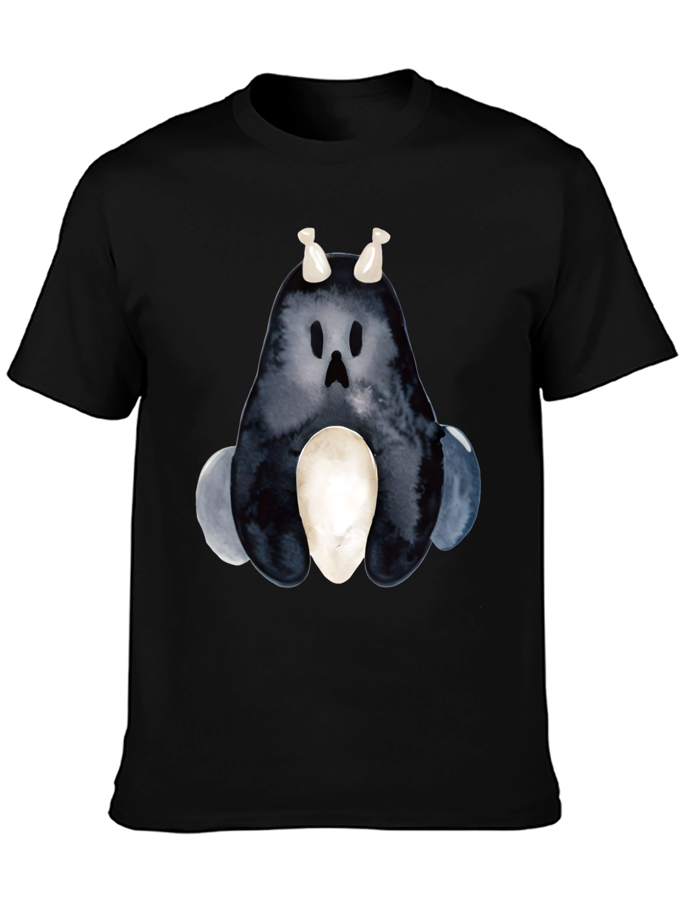 Watercolor Monster Graphic T-Shirt