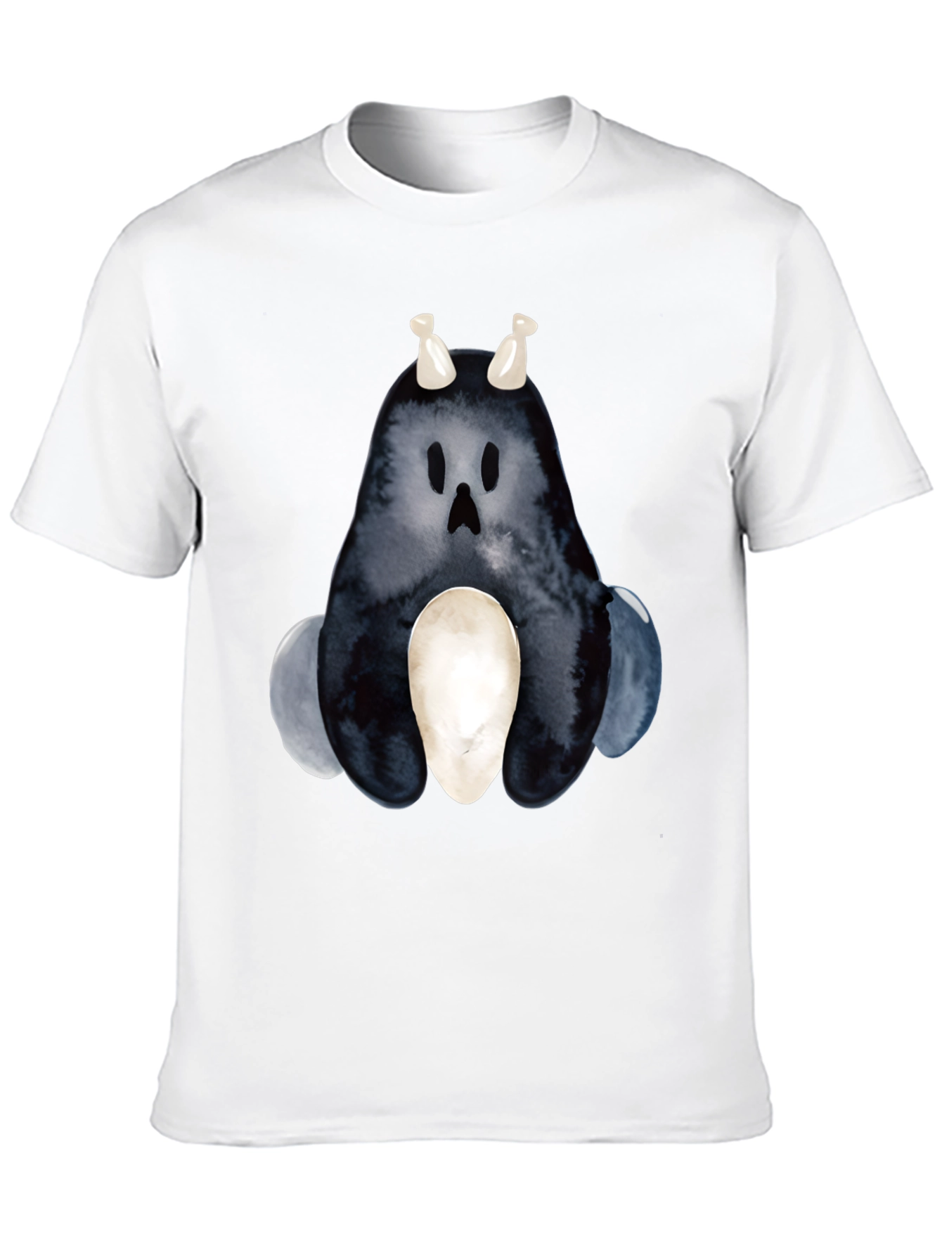 Watercolor Monster Graphic T-Shirt