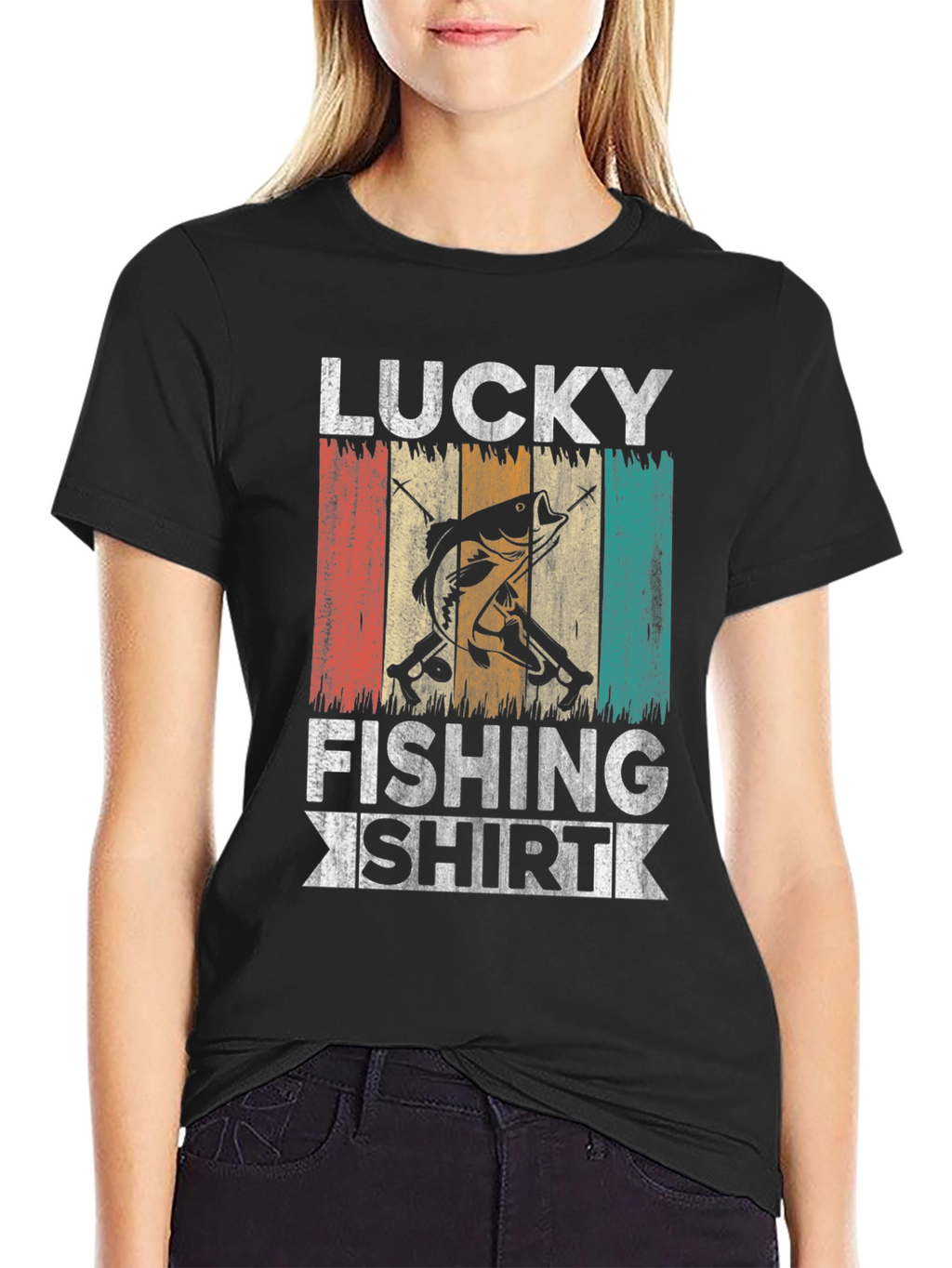 Lucky Fishing Shirt - Graphic Tee