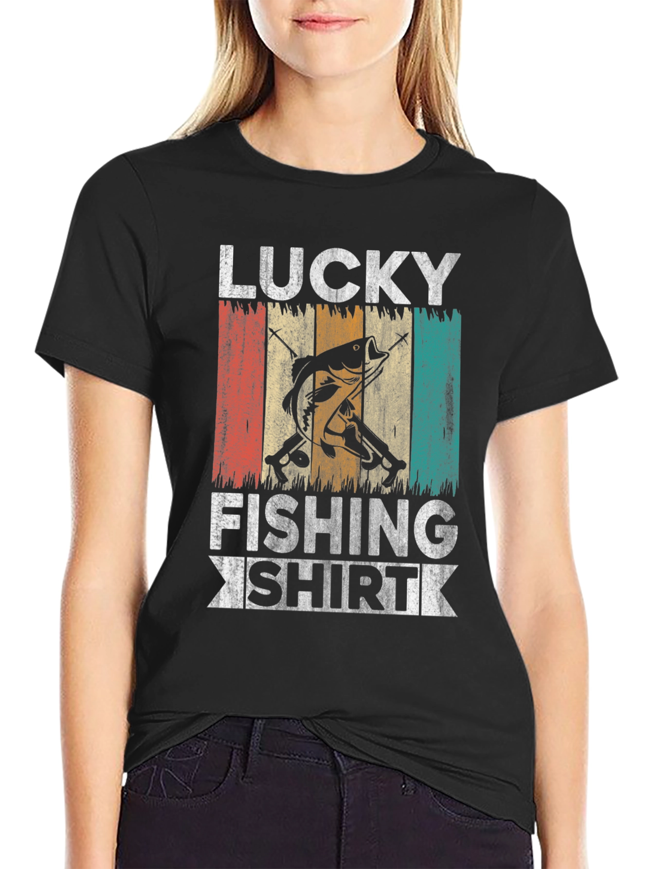 Lucky Fishing Shirt - Graphic Tee