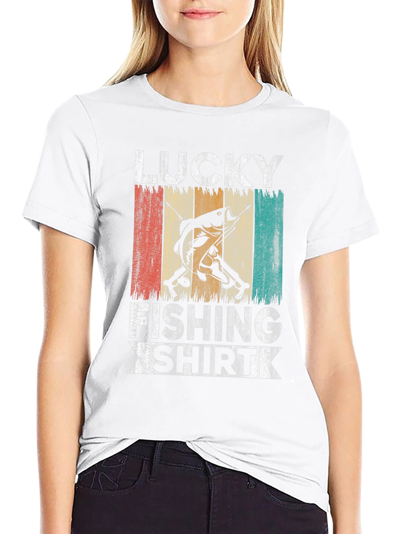 Lucky Fishing Shirt - Graphic Tee