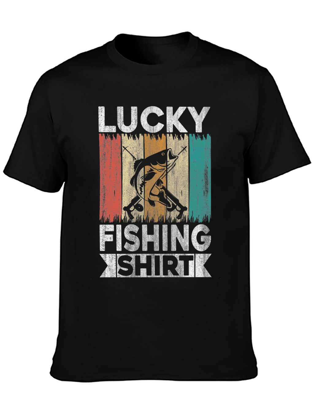 Lucky Fishing Shirt - Graphic Tee
