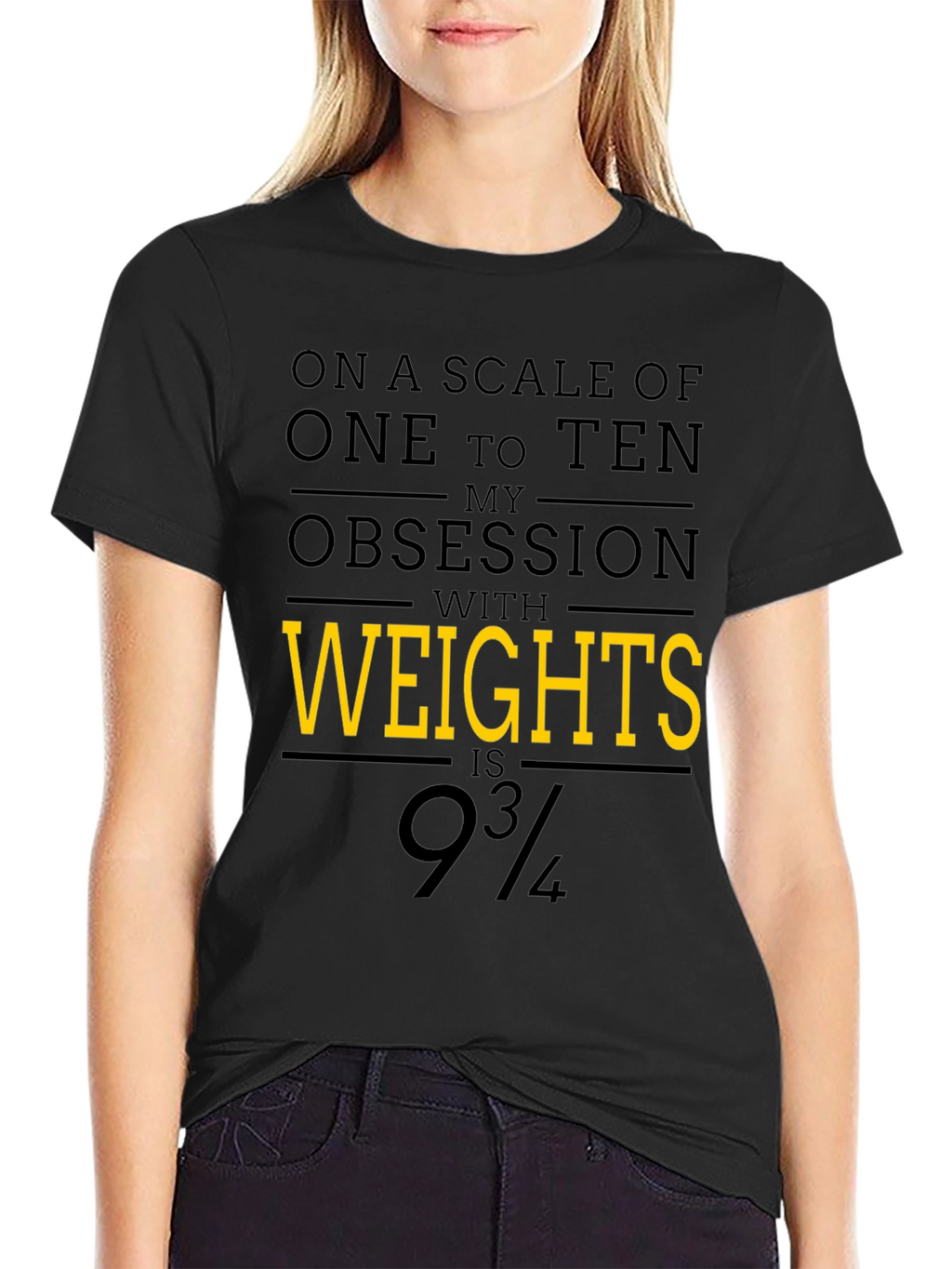 Weightlifting Obsession Tee - Gym Workout Apparel