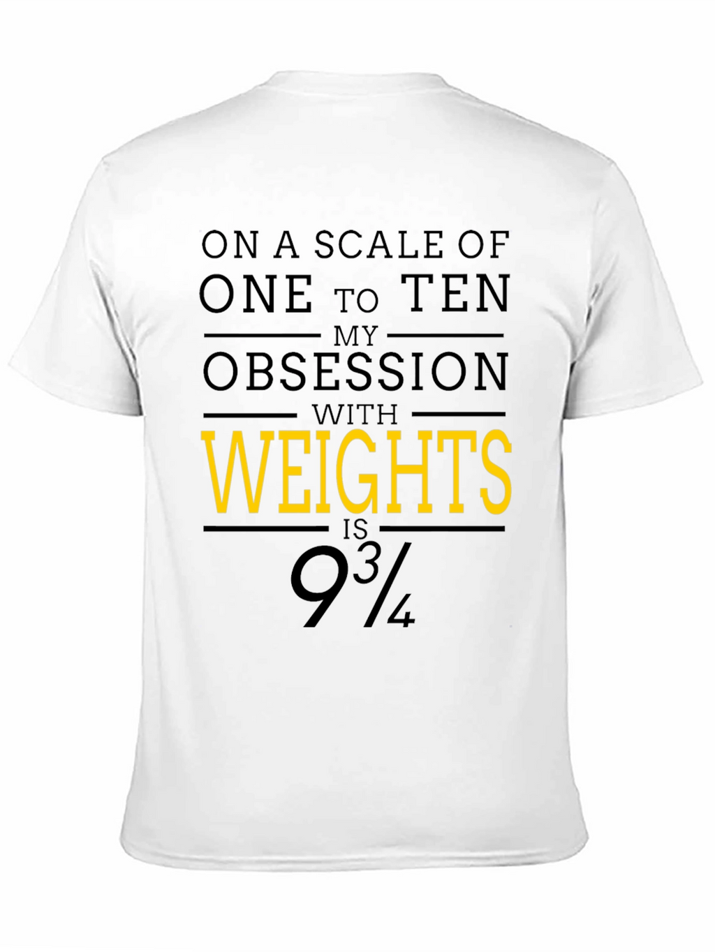 Weightlifting Obsession Tee - Gym Workout Apparel