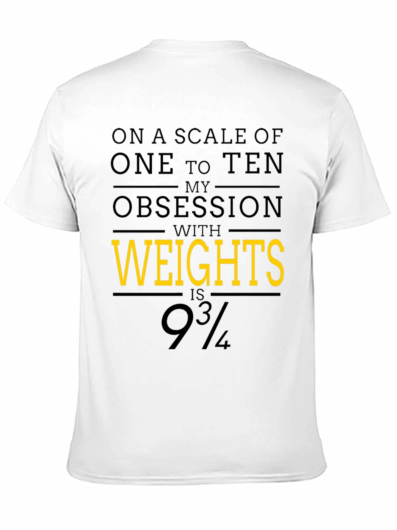 Weightlifting Obsession Tee - Gym Workout Apparel