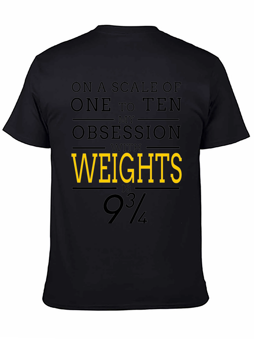 Weightlifting Obsession Tee - Gym Workout Apparel