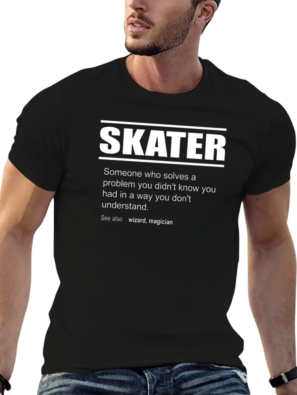 Skater Definition T-Shirt - Funny & Clever
