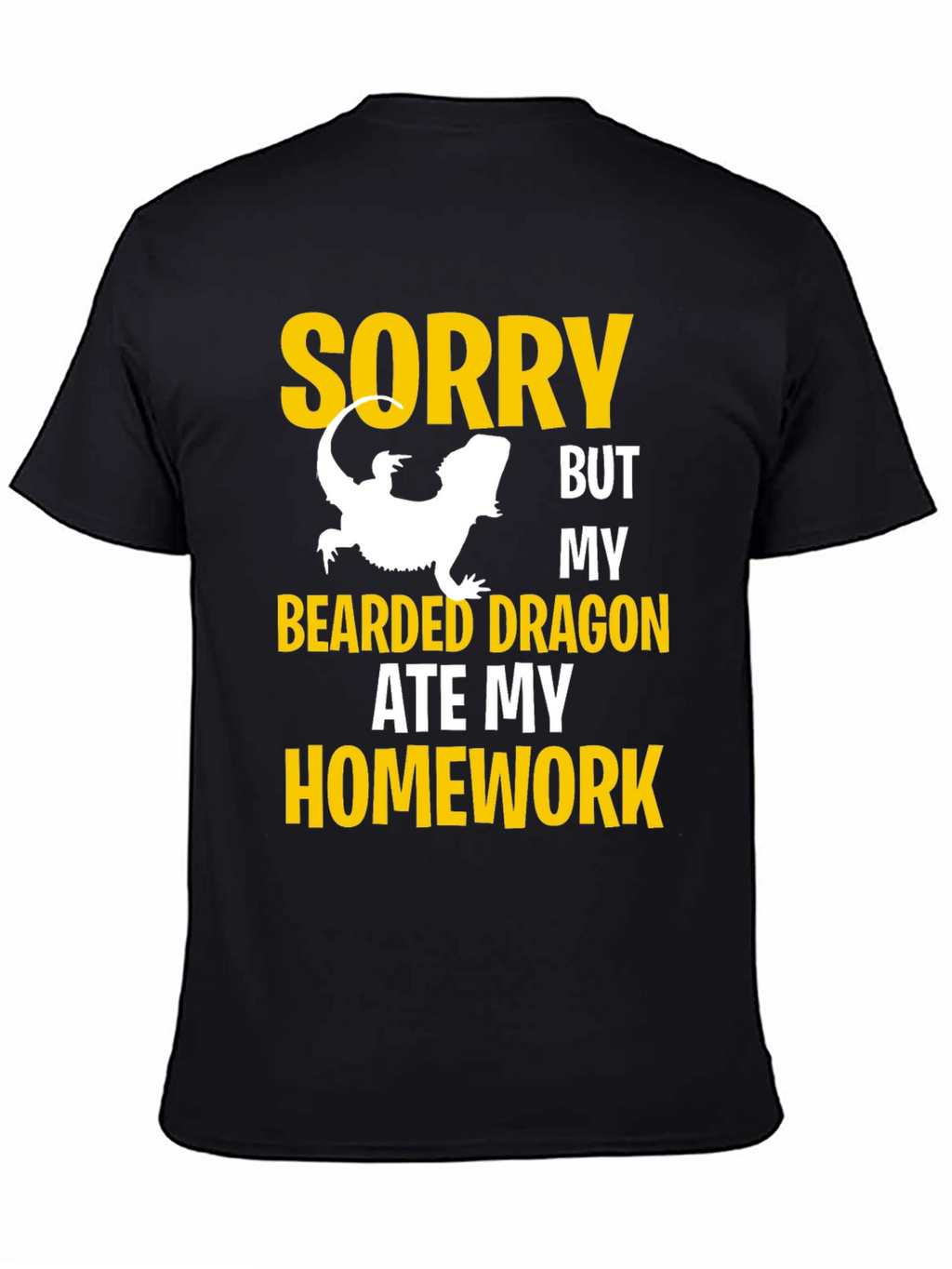 Bearded Dragon Ate My Homework Graphic Tee