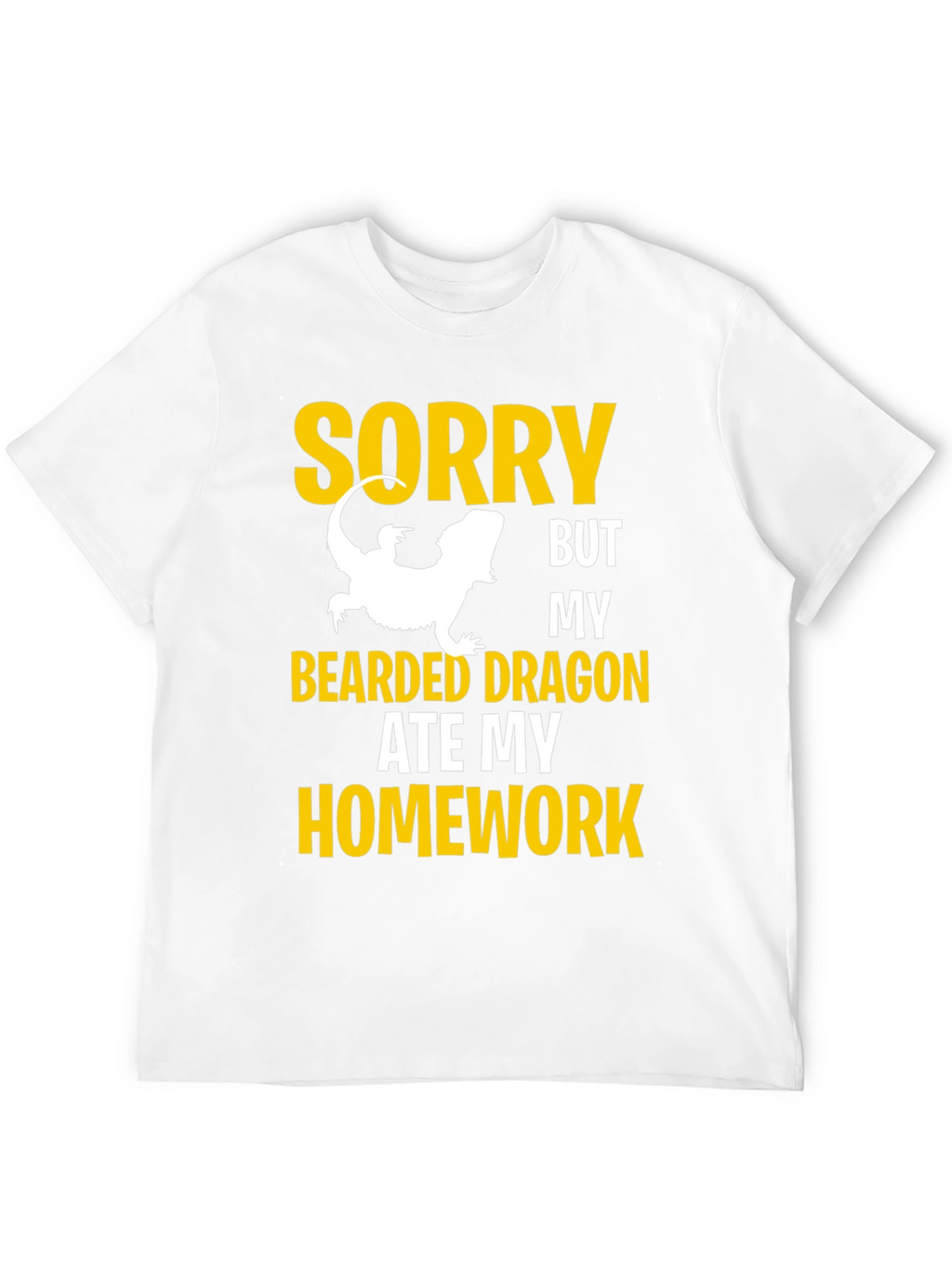 Bearded Dragon Ate My Homework Graphic Tee