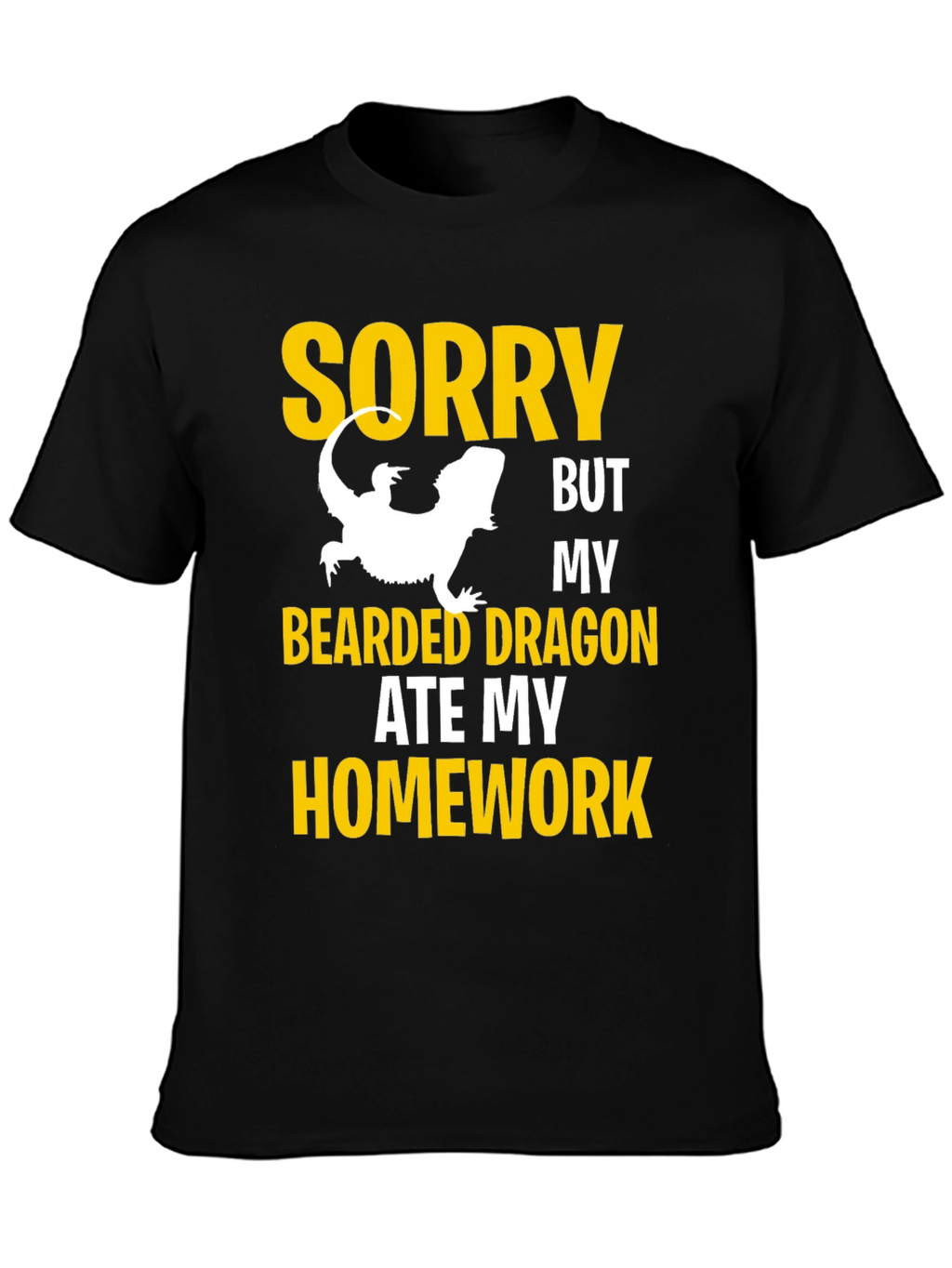 Bearded Dragon Ate My Homework Graphic Tee