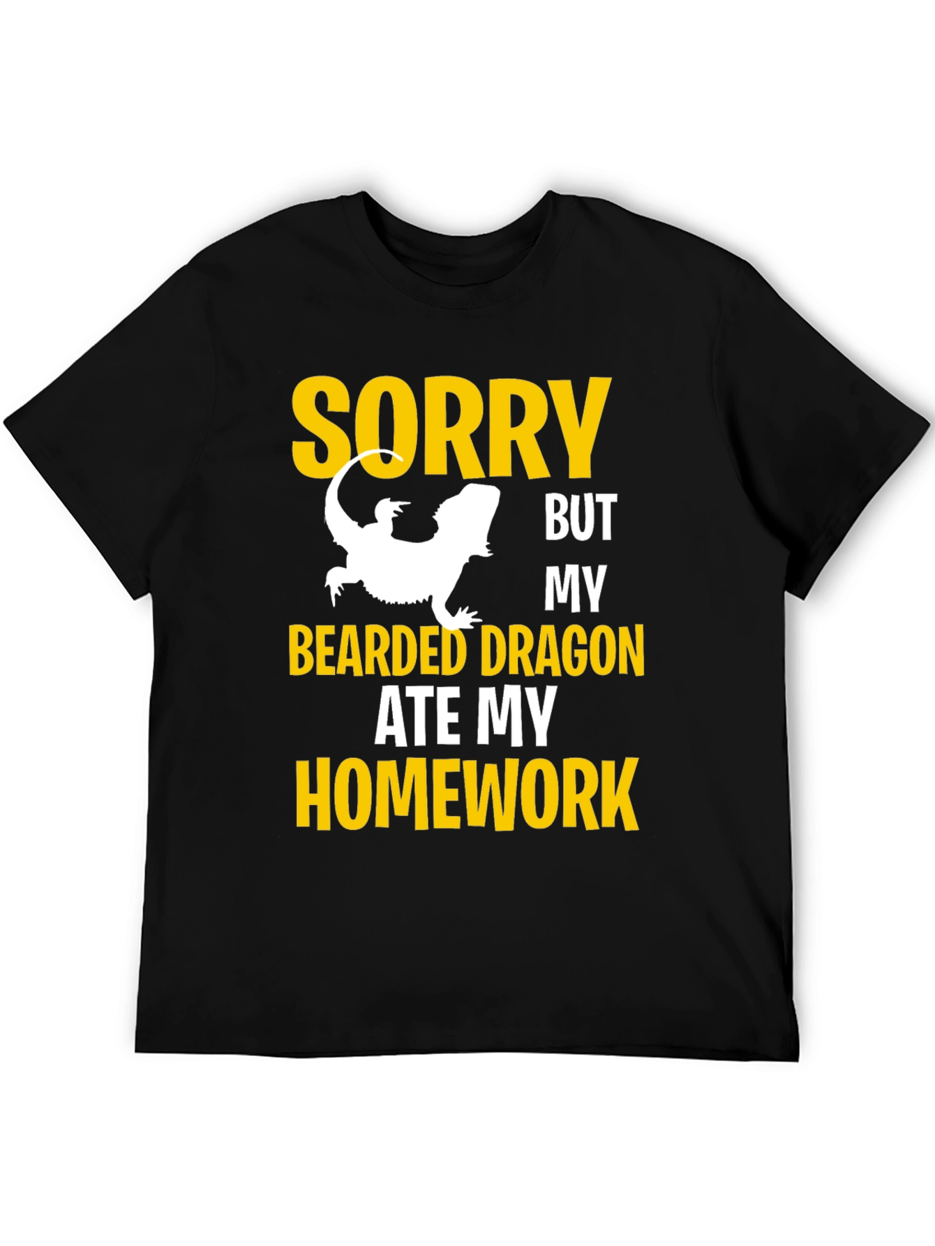 Bearded Dragon Ate My Homework Graphic Tee