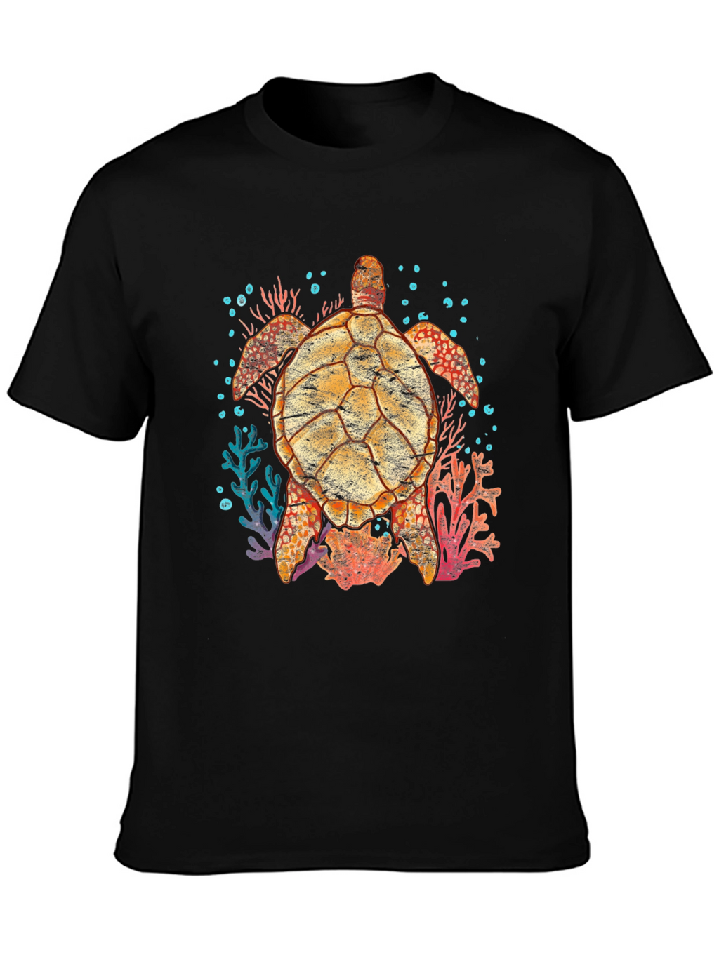 Turtle Graphic T-Shirt - Unique Ocean Lover Design