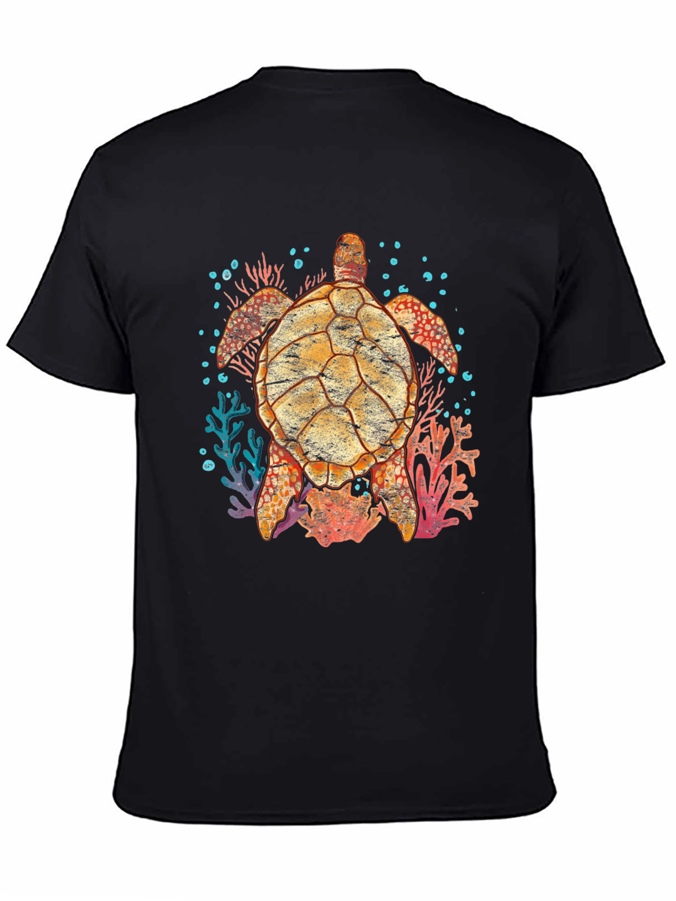 Turtle Graphic T-Shirt - Unique Ocean Lover Design
