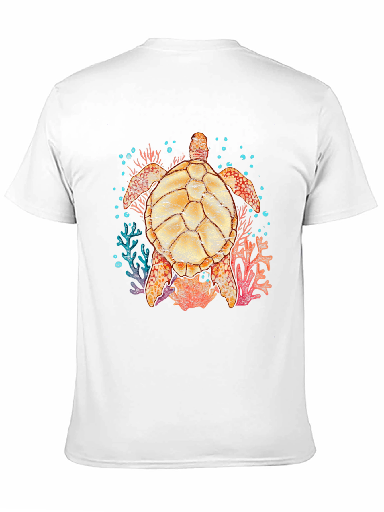 Turtle Graphic T-Shirt - Unique Ocean Lover Design
