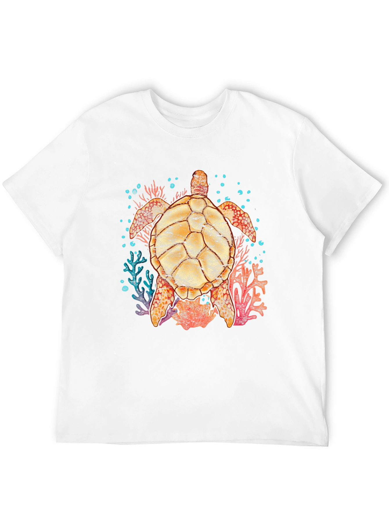 Turtle Graphic T-Shirt - Unique Ocean Lover Design