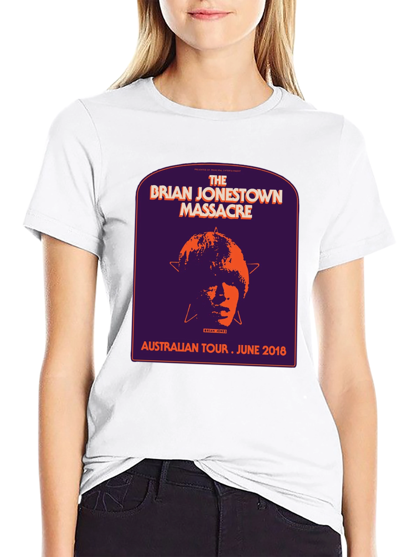 The Brian Jonestown Massacre Australian Tour 2018 T-Shirt