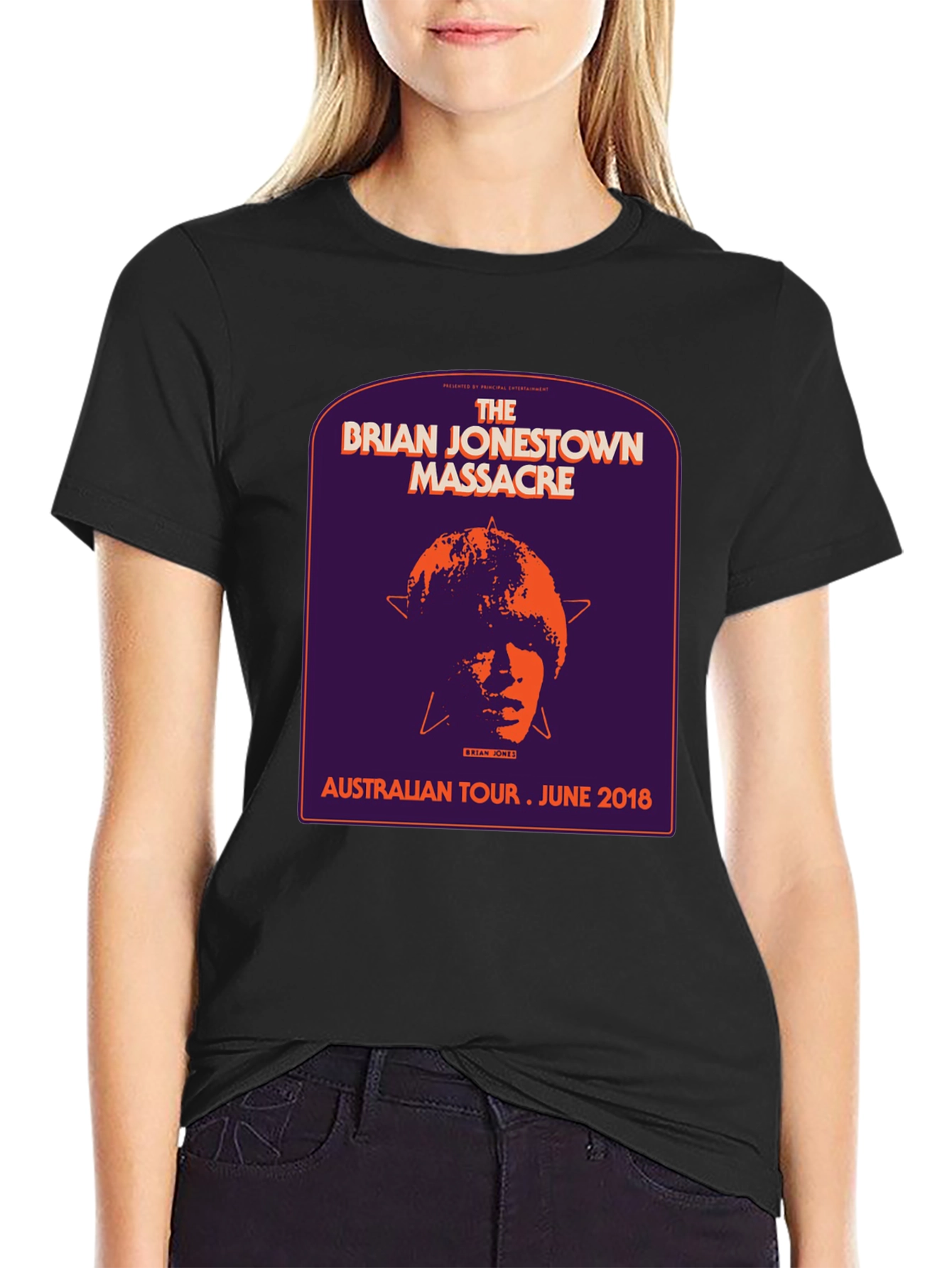 The Brian Jonestown Massacre Australian Tour 2018 T-Shirt