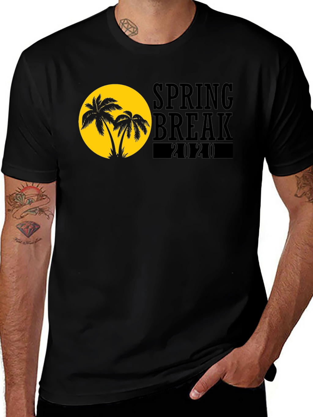 Spring Break 2020 Palm Tree T-Shirt