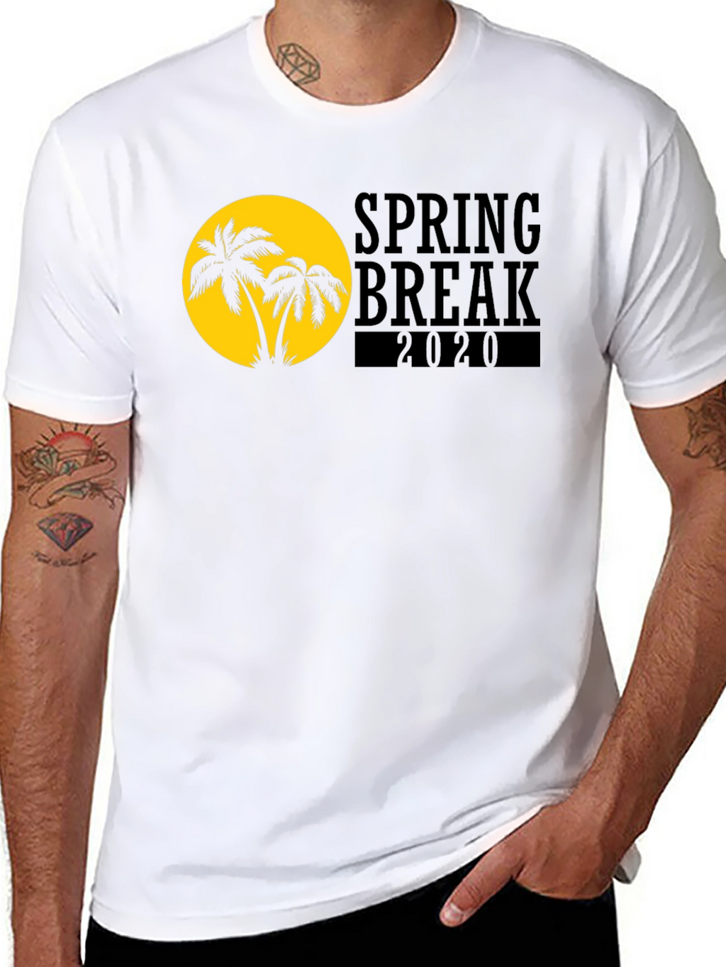 Spring Break 2020 Palm Tree T-Shirt