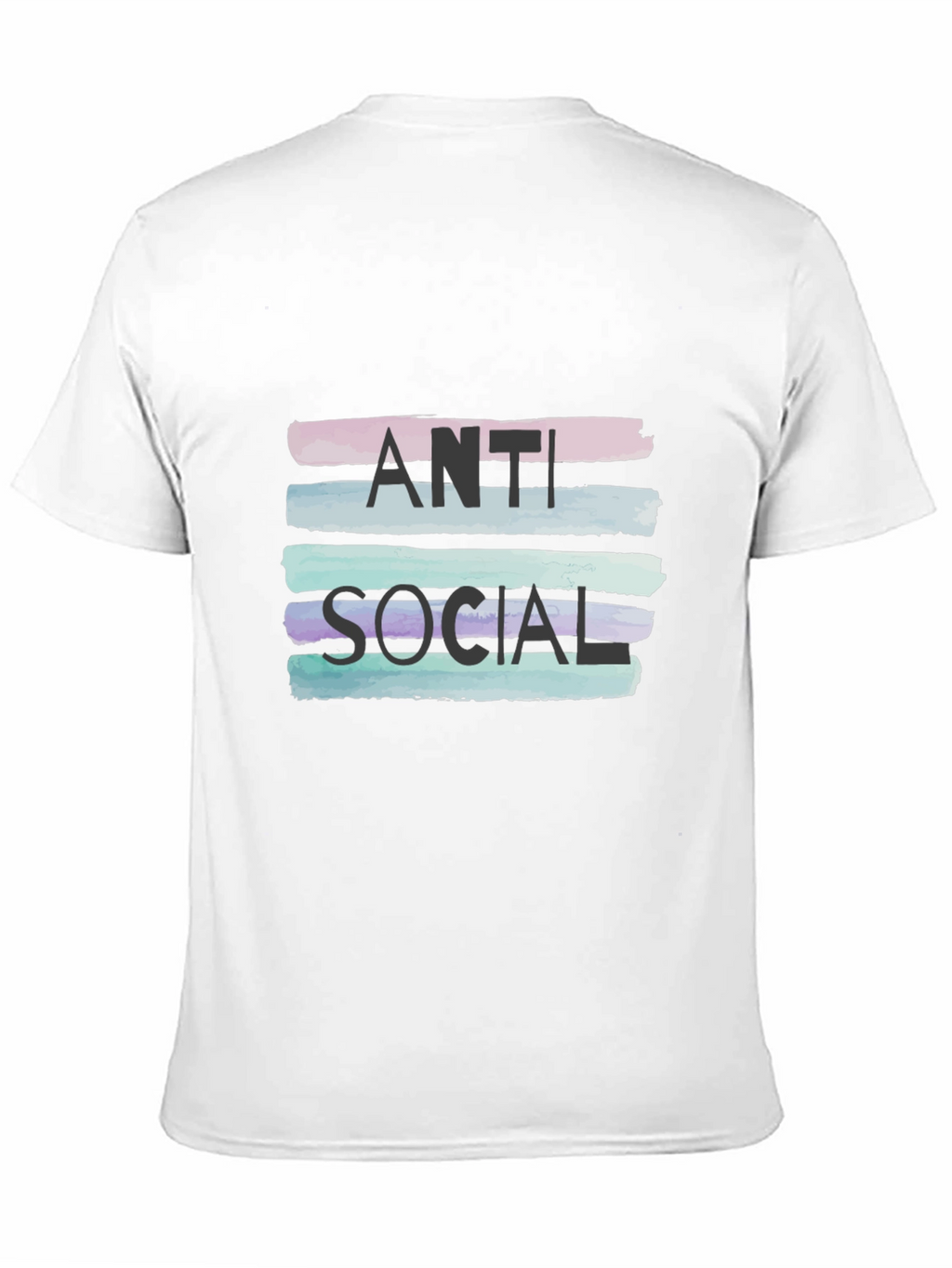 Anti Social Graphic Tee - Stylish Statement Shirt