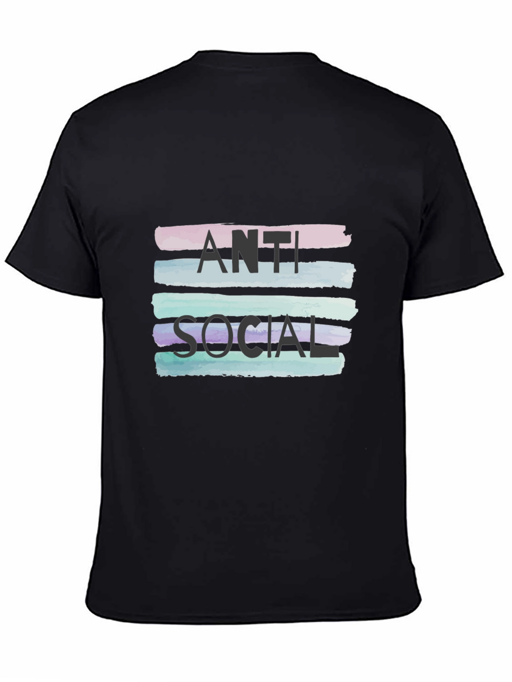 Anti Social Graphic Tee - Stylish Statement Shirt