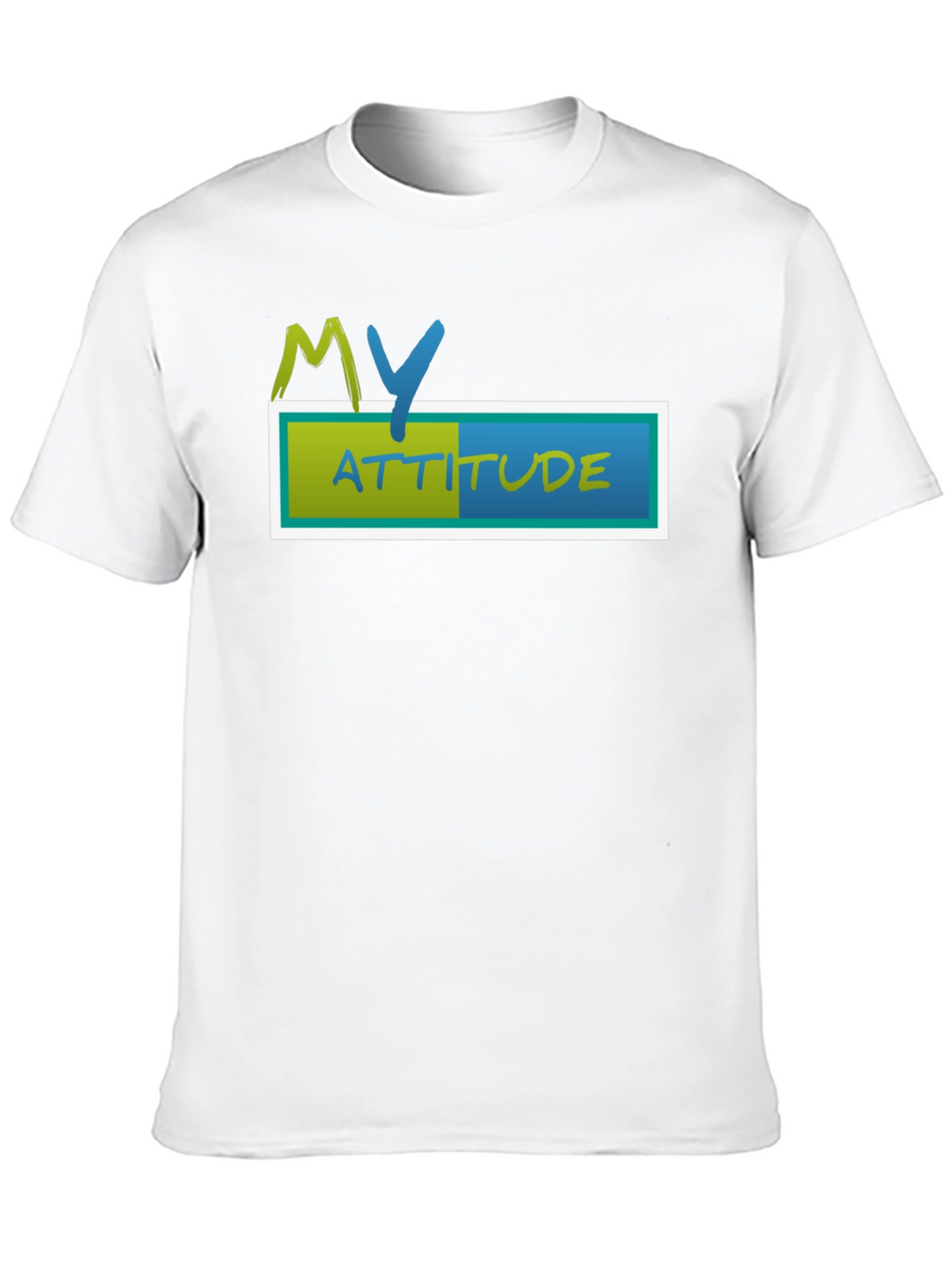 My Attitude Black T-Shirt