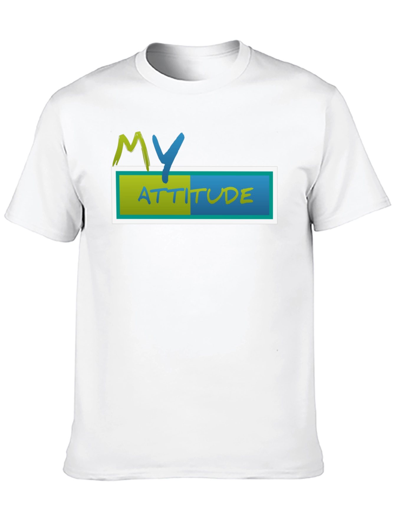 My Attitude Black T-Shirt