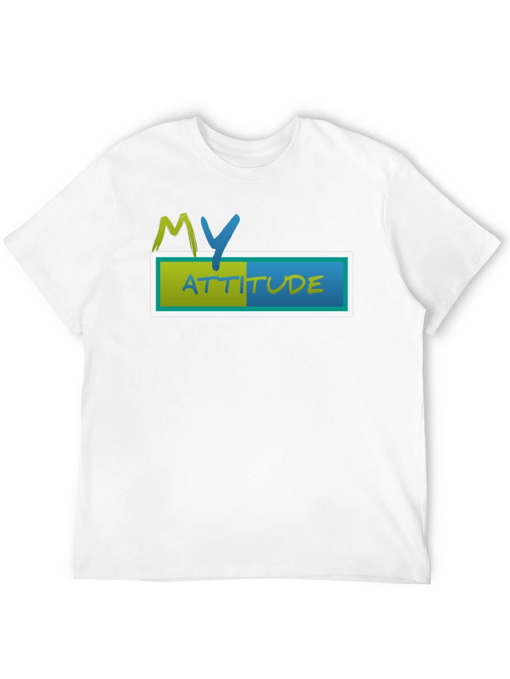 My Attitude Black T-Shirt