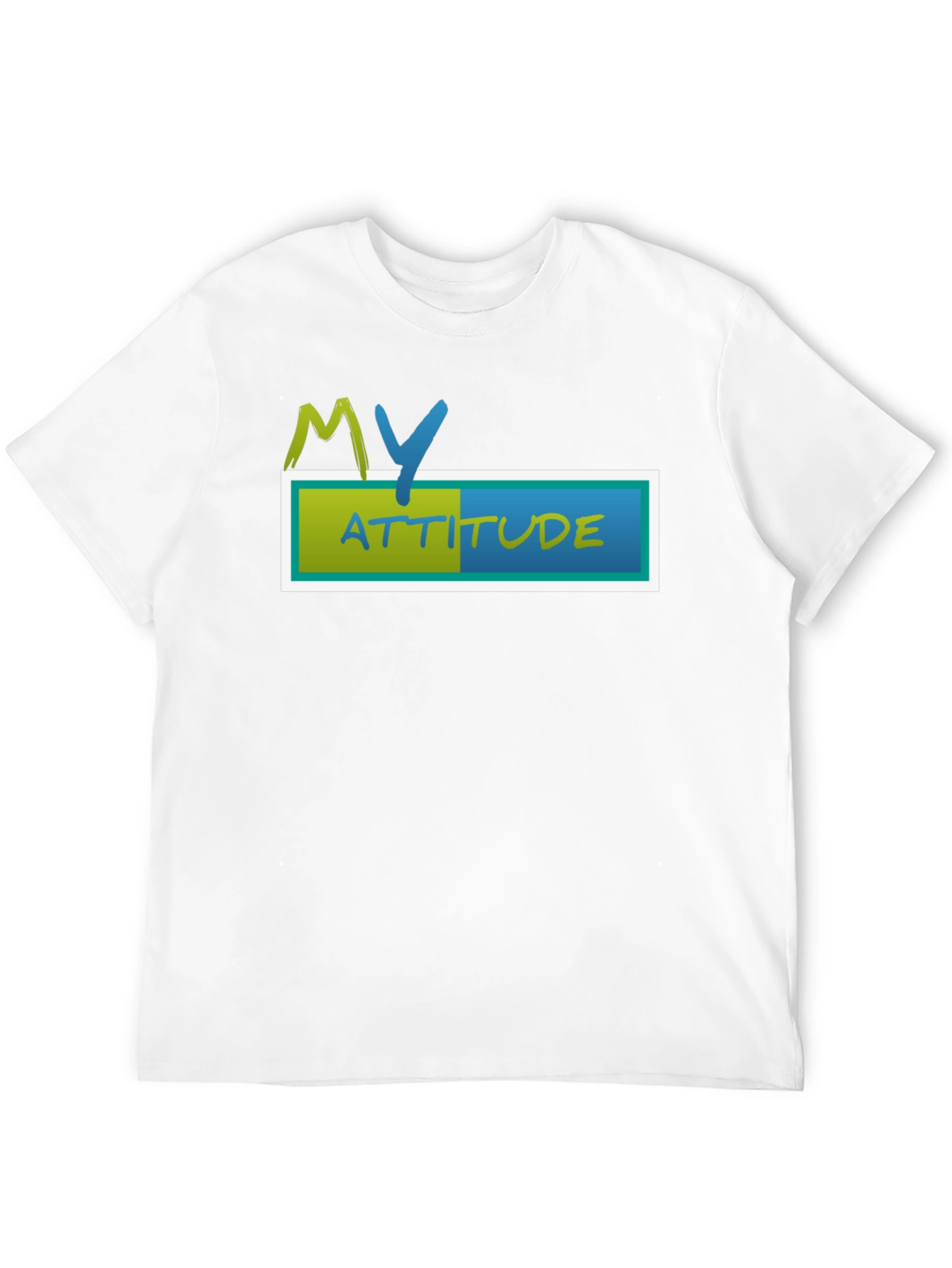 My Attitude Black T-Shirt