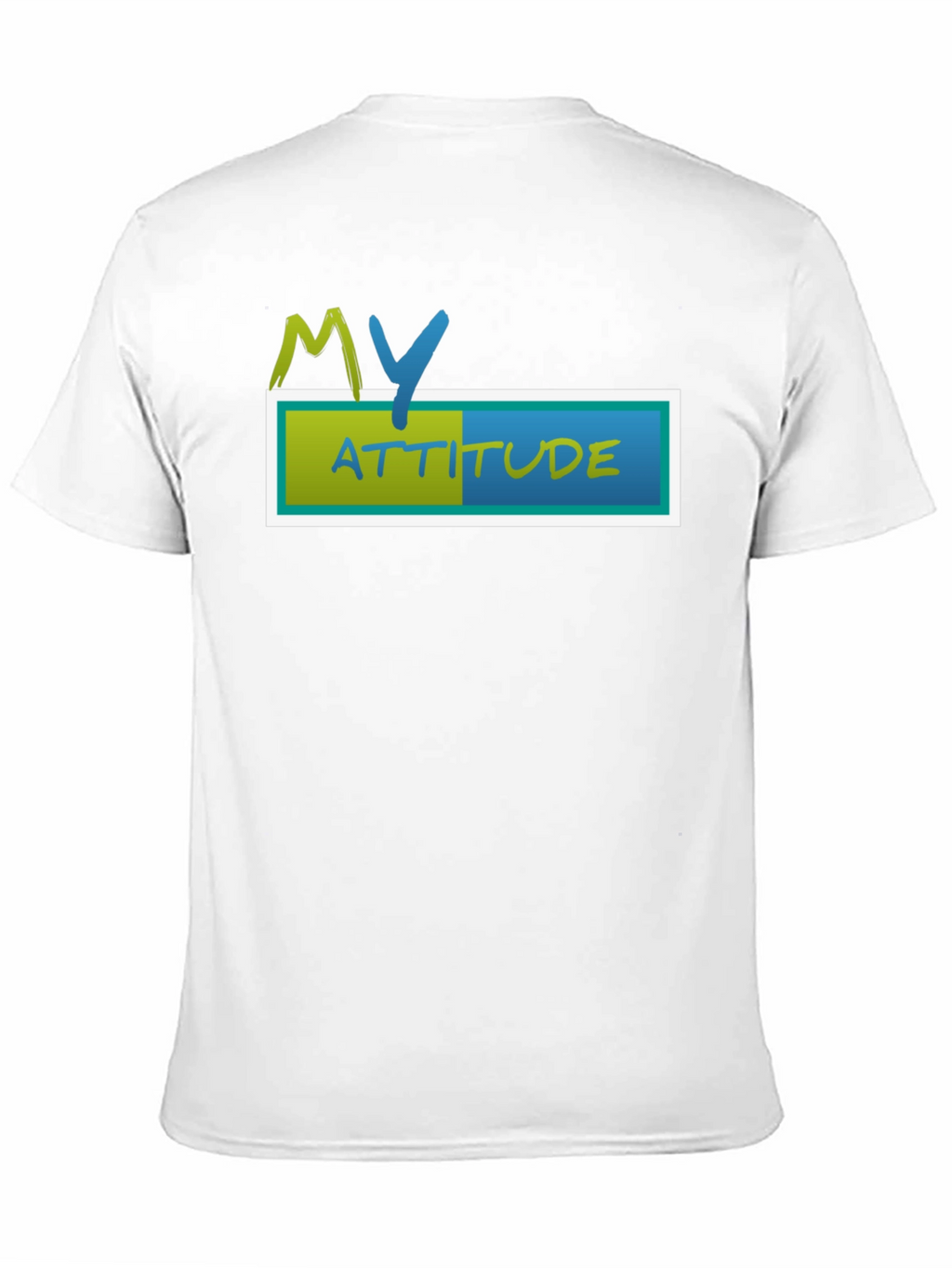 My Attitude Black T-Shirt
