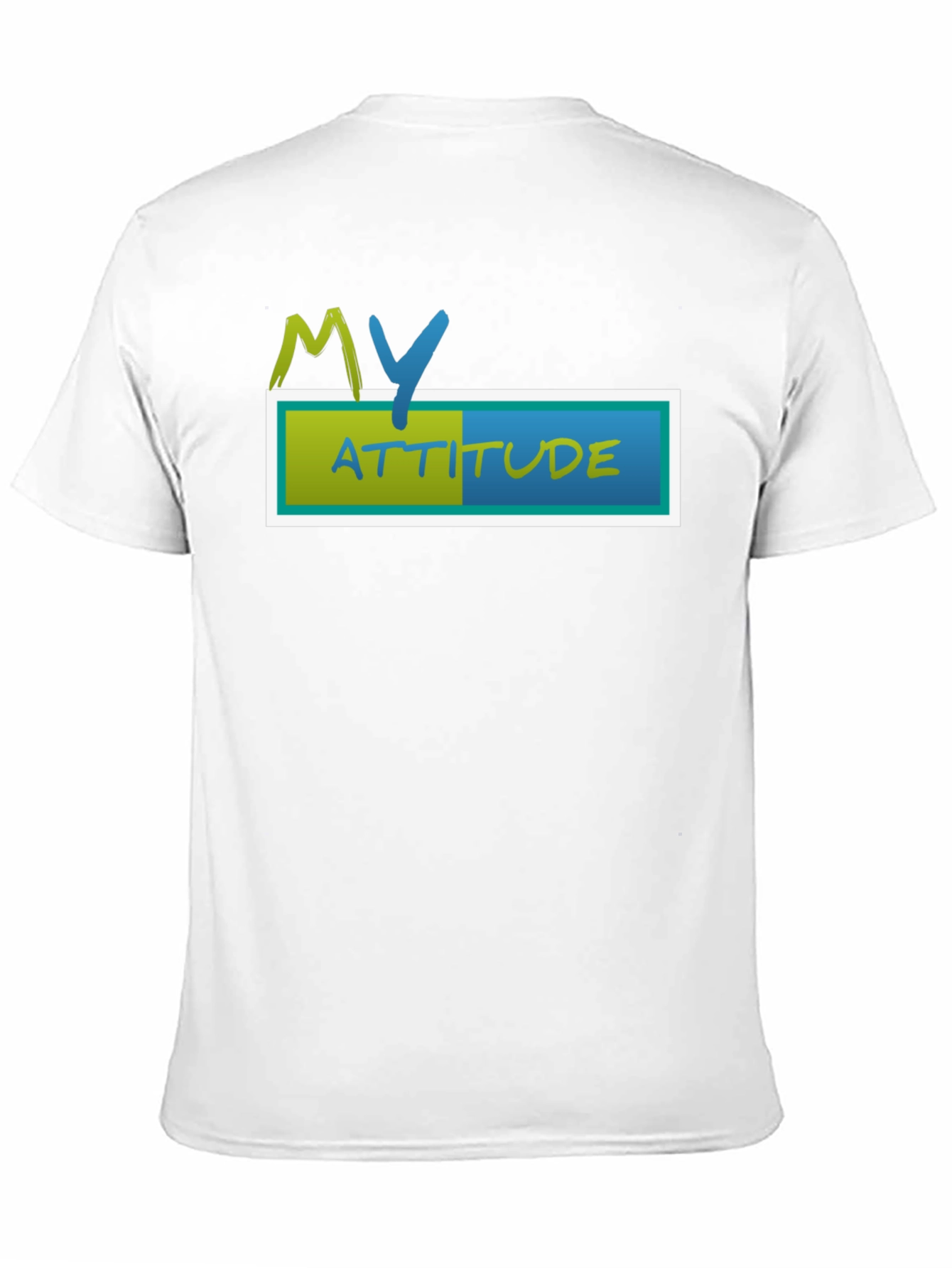 My Attitude Black T-Shirt