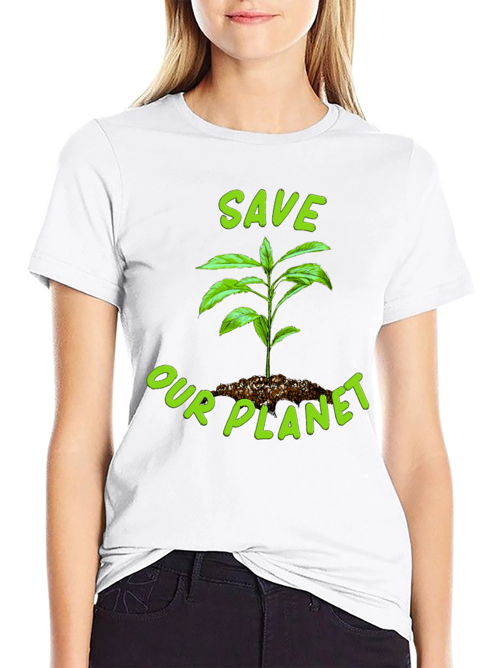 Eco-Friendly Save Our Planet Graphic Tee