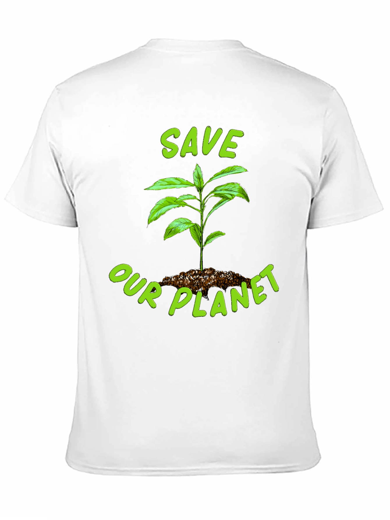 Eco-Friendly Save Our Planet Graphic Tee