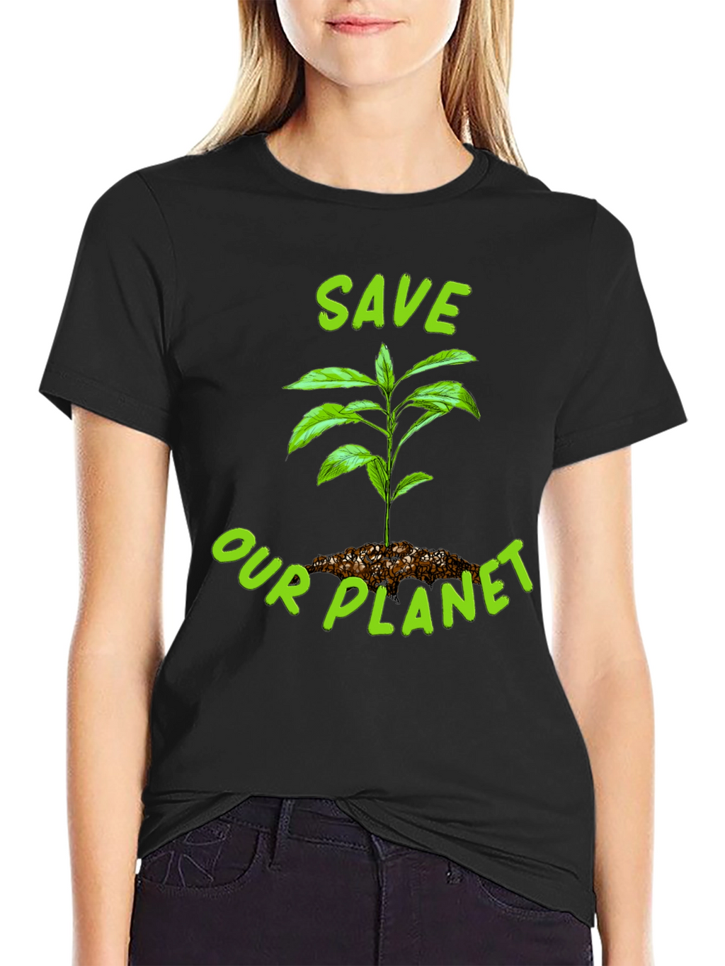 Eco-Friendly Save Our Planet Graphic Tee