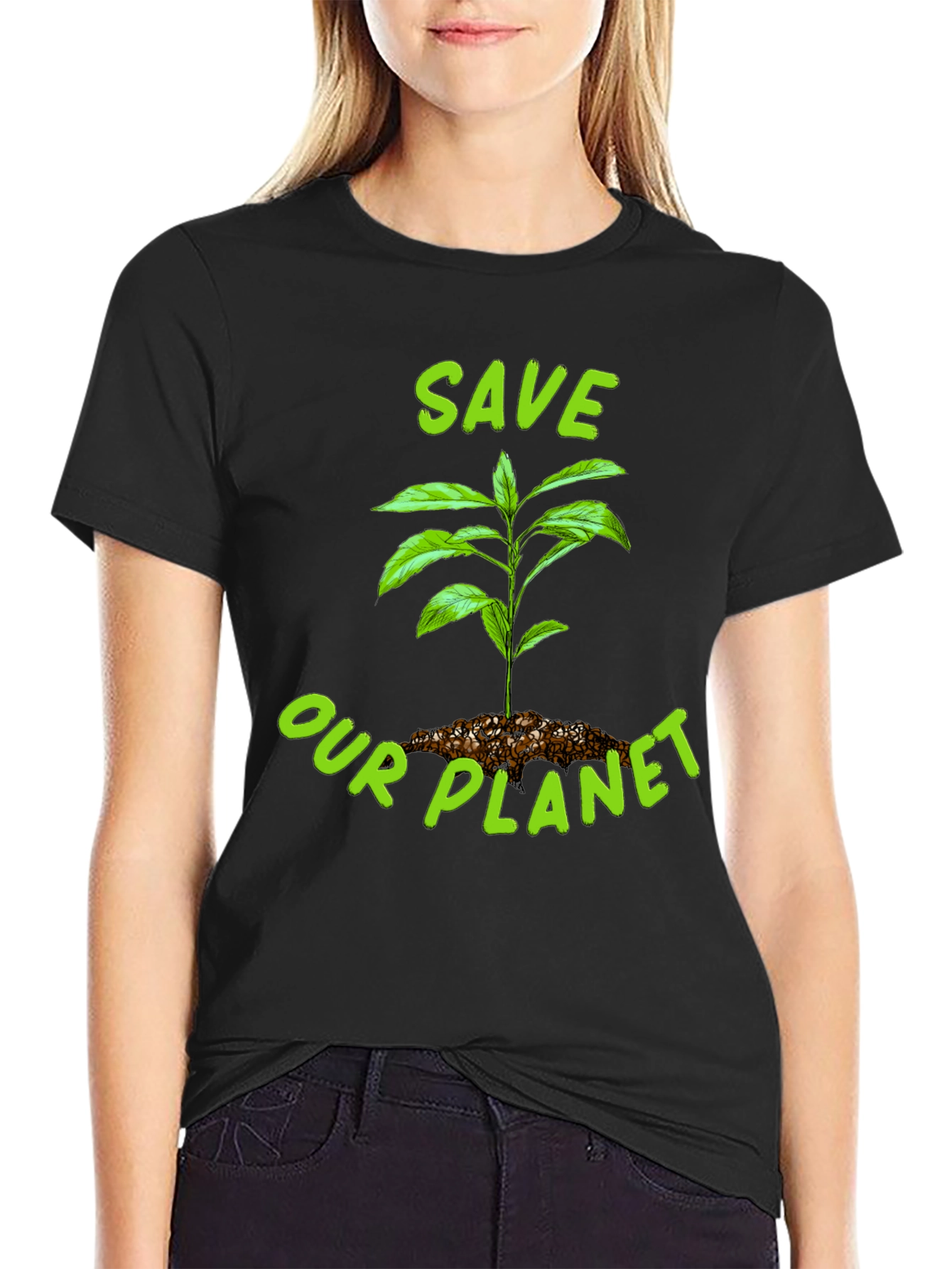 Eco-Friendly Save Our Planet Graphic Tee