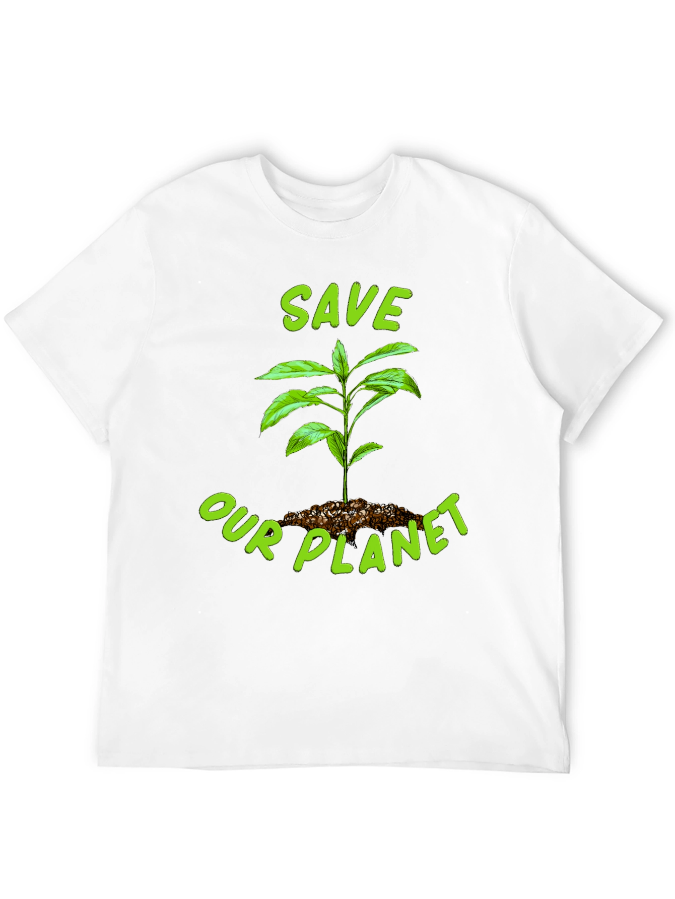 Eco-Friendly Save Our Planet Graphic Tee