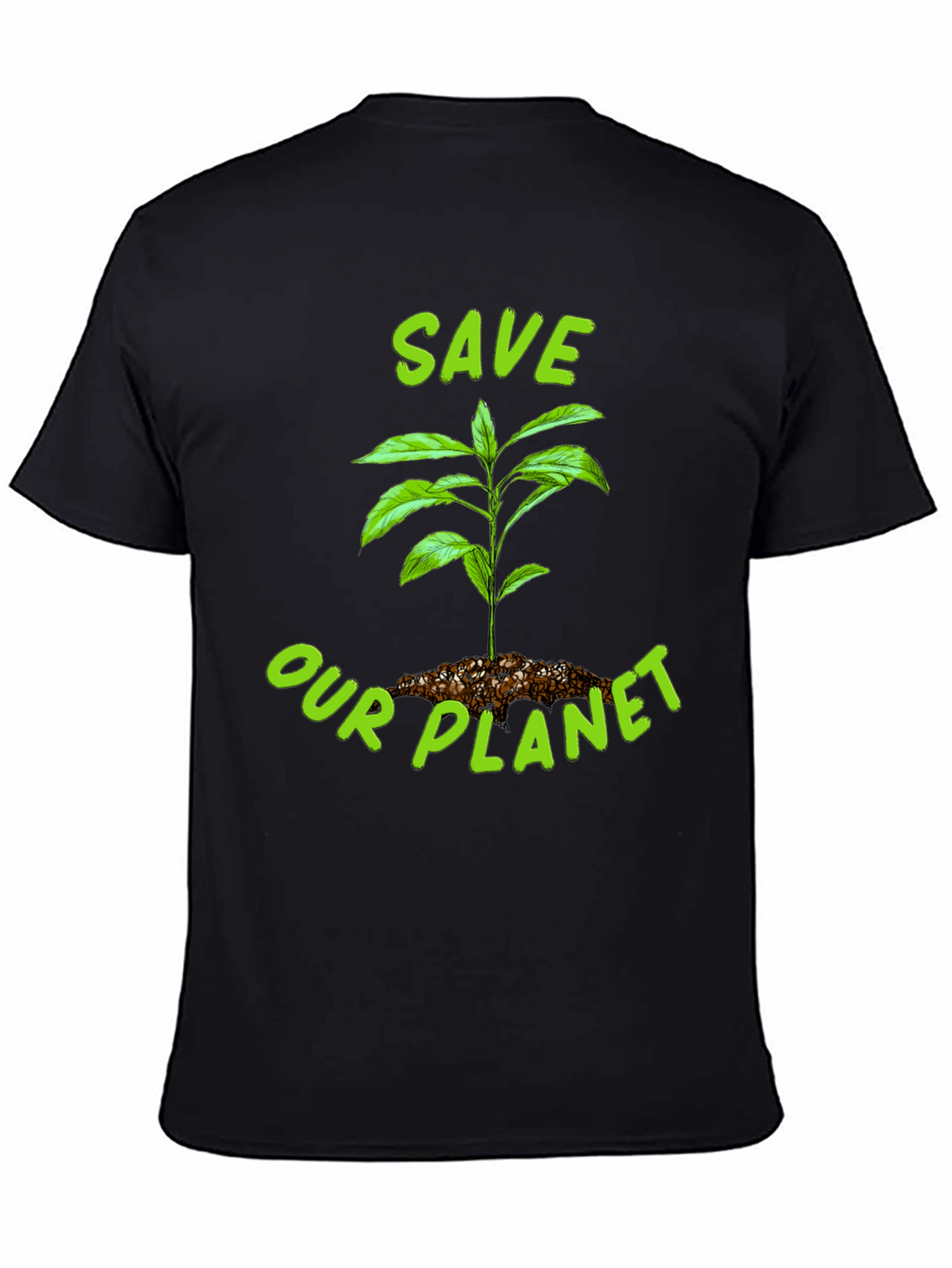 Eco-Friendly Save Our Planet Graphic Tee