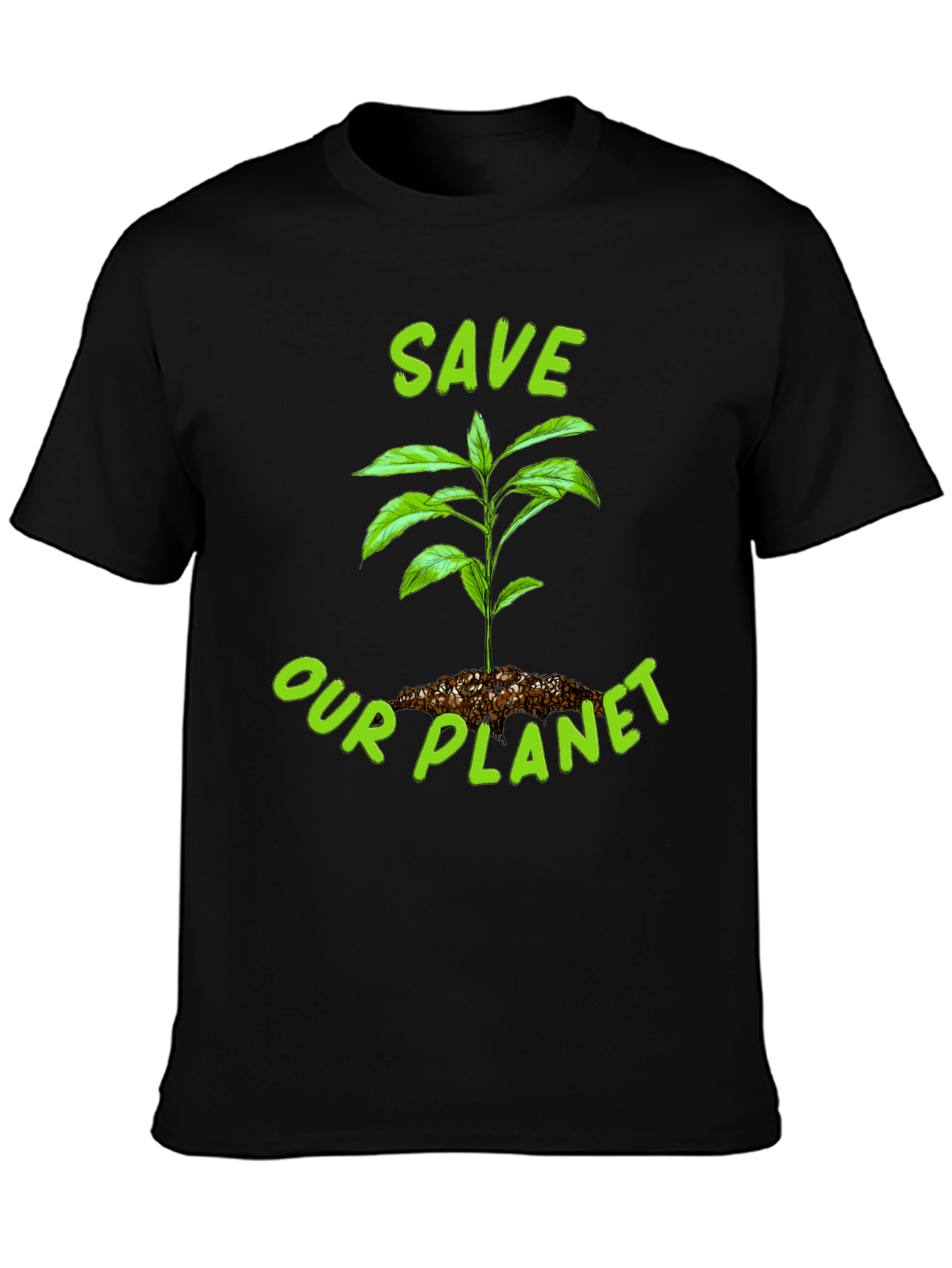 Eco-Friendly Save Our Planet Graphic Tee