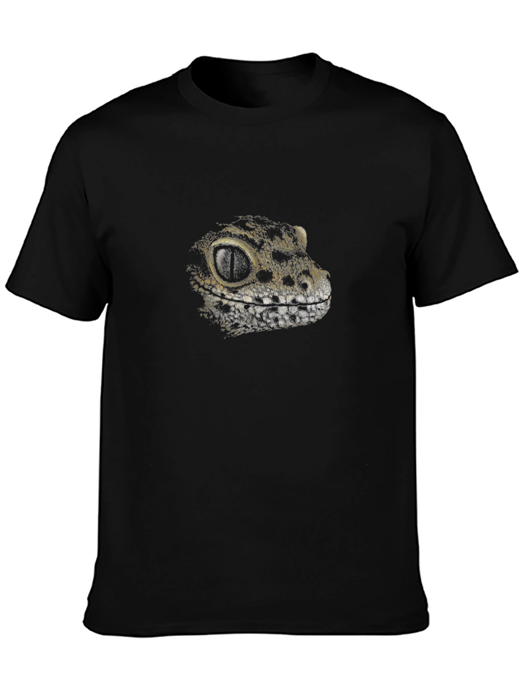 Cool Gecko Graphic T-Shirt - Black
