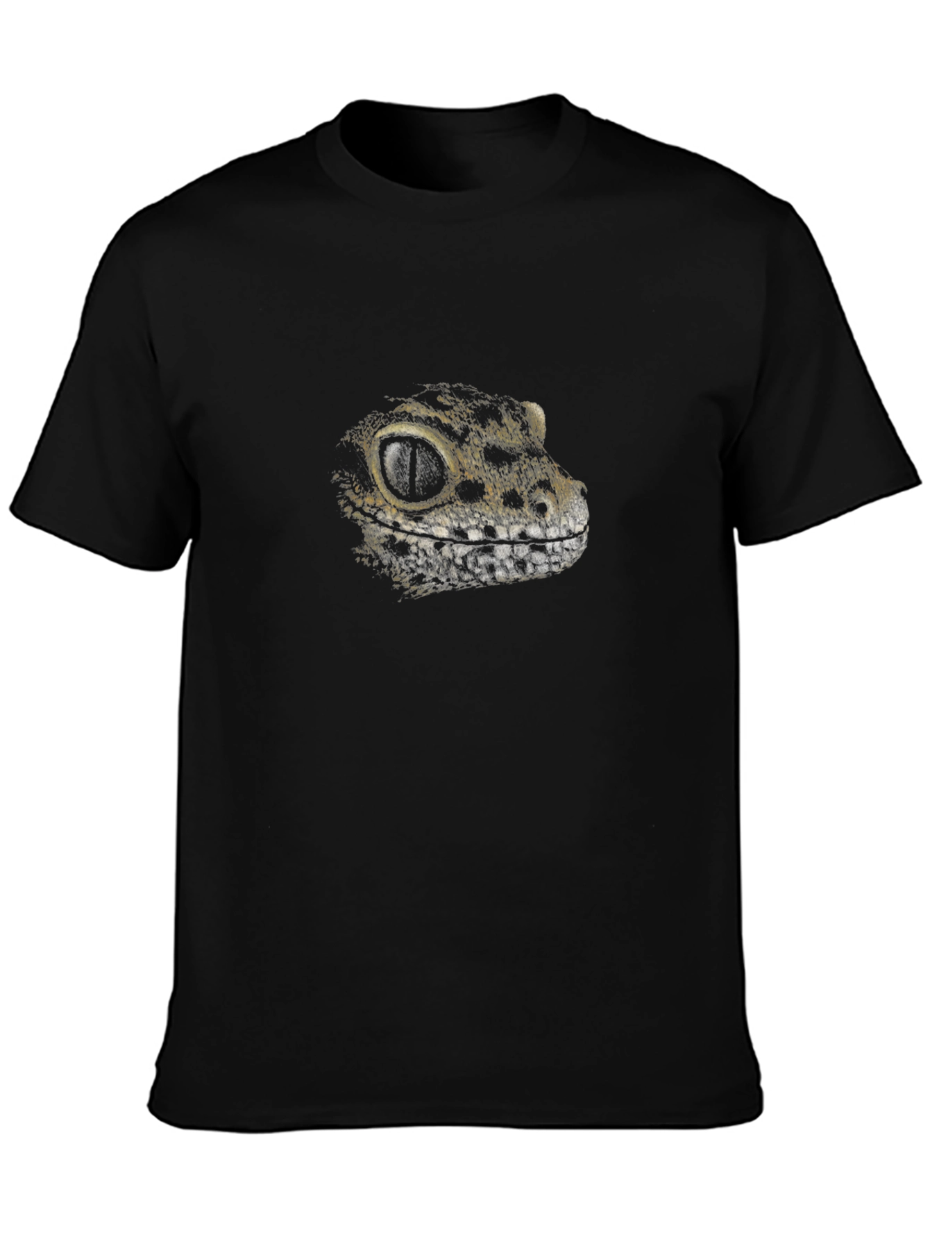 Cool Gecko Graphic T-Shirt - Black