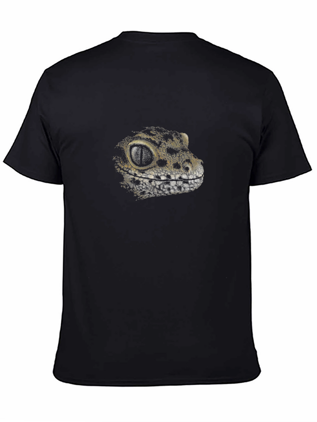 Cool Gecko Graphic T-Shirt - Black