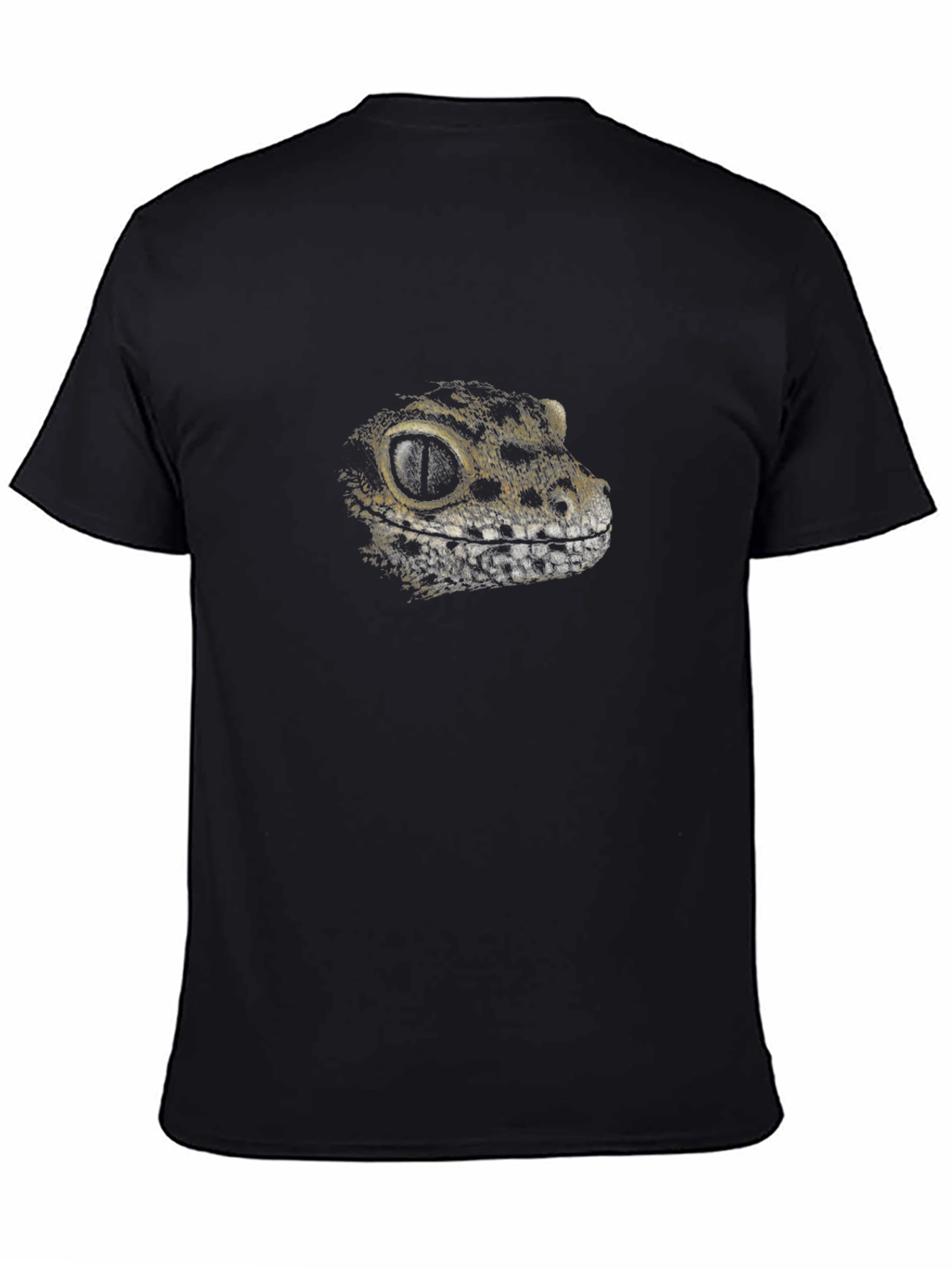 Cool Gecko Graphic T-Shirt - Black
